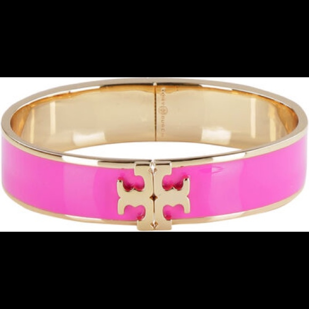 Kira Enamel Bangle Bracelet - Picture 2 of 10